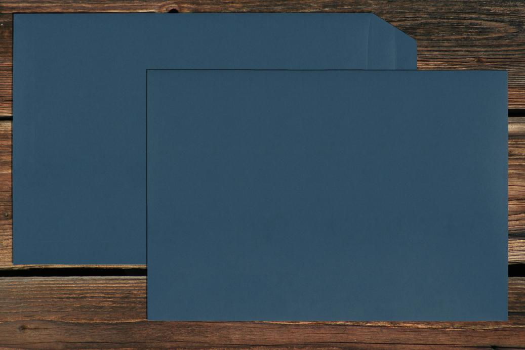 Versandtaschen 220x312 mm Nassklebend Nachtblau 120 g/qm